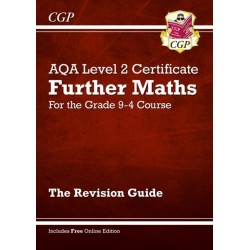AQA Level 2 Certificate in Further Maths: Revision Guide (with Online Edition and Videos)