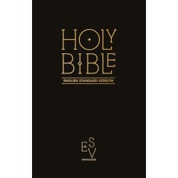 Holy Bible: English Standard Version (ESV) Anglicised Pew Bible (Black Colour)