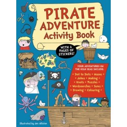 Pirate Adventure Activity Book