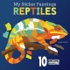 My Sticker Paintings: Reptiles: 10 Awesome Animals
