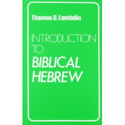 Introduction to Biblical Hebrew
