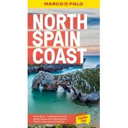 North Spain Coast Marco Polo Pocket Travel Guide - with pull out map