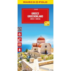 Greece & Islands Marco Polo Map