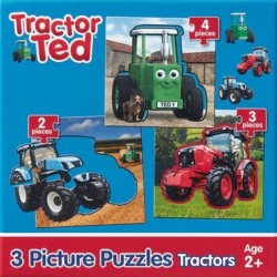 Tractor Ted 3 Picture Puzzles Tractors: Perfect first farming puzzle