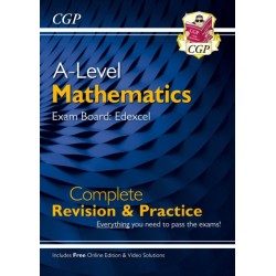 A-Level Maths Edexcel Complete Revision & Practice (with Online Edition & Video Solutions)