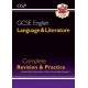 GCSE English Language & Literature Complete Revision & Practice (with Online Edition and Videos)