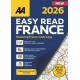 AA Easy Read Atlas France 2026