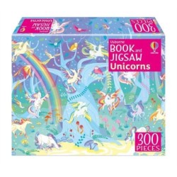 Usborne Book and Jigsaw Unicorns