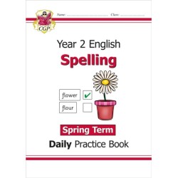 KS1 Spelling Year 2 Daily Practice Book: Spring Term
