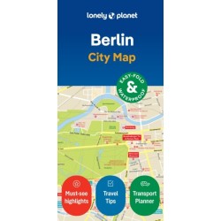 Lonely Planet Berlin City Map