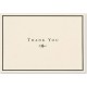 Thank You Notes Black/cream