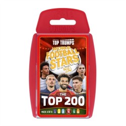 Top Trumps World Football Stars Top 200 Cards - Pack 4