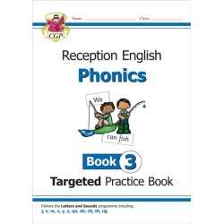 Reception English Phonics Targeted Practice Book - Book 3