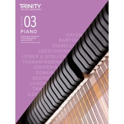 Trinity College London Piano Exam Pieces Plus Exercises From 2021: Grade 3: 12 pieces plus exercises for Trinity College London exams 2021-2023