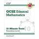 GCSE Maths Edexcel 10-Minute Tests - Foundation (includes Answers)