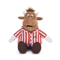9"  Bullseye Sitting Bully Plush
