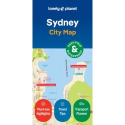 Lonely Planet Sydney City Map