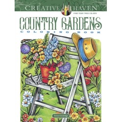 Creative Haven Country Gardens Coloring Book