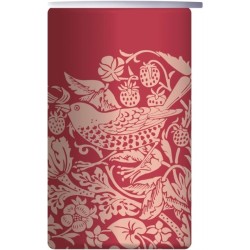 Travel Mug Metal (350ml) - ACS William Morris (Raspberry)