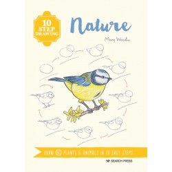 10 Step Drawing: Nature: Draw 60 Plants & Animals in 10 Easy Steps