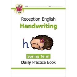 Reception Handwriting Daily Practice Book: Spring Term