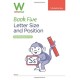 WriteWell 5: Letter Size and Position, Year 1, Ages 5-6