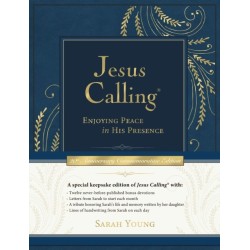 Jesus Calling, Commemorative Edition: Enjoying Peace in His Presence (A 365-Day Devotional, Includes 12 Bonus Devotions and 12 Letters from the Author) – The Perfect Christian Christmas Gift