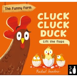 Cluck Cluck Duck: A lift-the-flap counting book