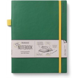 Bookaroo Bigger Things Notebook Journal - Forest Green