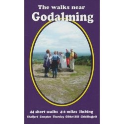 The walks near Godalming: 44 short walks 4-6 miles linking  Shalford  Compton  Thursley  Gibbet Hill  Chiddingfold