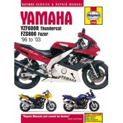 Yamaha YZF600R Thundercat & FZS600 Fazer (96 - 03) Haynes Repair Manual