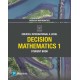 Pearson Edexcel International A Level Mathematics Decision Mathematics 1 Student Book