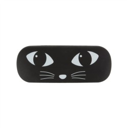 Sass & Belle Black Cat Glasses Case