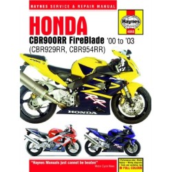 Honda CBR900RR FireBlade (00 - 03) Haynes Repair Manual