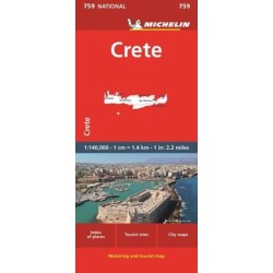 Crete - Michelin National Map 759
