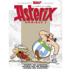 Asterix: Asterix Omnibus 2: Asterix The Gladiator, Asterix and The Banquet, Asterix and Cleopatra