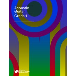 London College of Music Acoustic Guitar Handbook Grade 1 from 2019