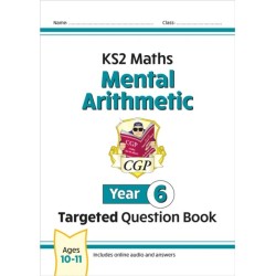 KS2 Maths Year 6 Mental Arithmetic Targeted Question Book (includes Online Answers & Audio Tests)