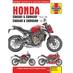 Honda CB650F & CBR650F, CB650R & CBR650R (14 - 19): 2014 to 2019
