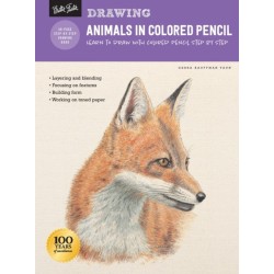 Drawing: Animals in Colored Pencil: Learn to draw with colored pencil step by step
