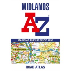 Midlands A-Z Road Atlas