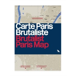 Brutalist Paris Map: Guide to Brutalist Architecture in and near Paris