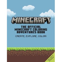The Official Minecraft Colouring Adventures Book