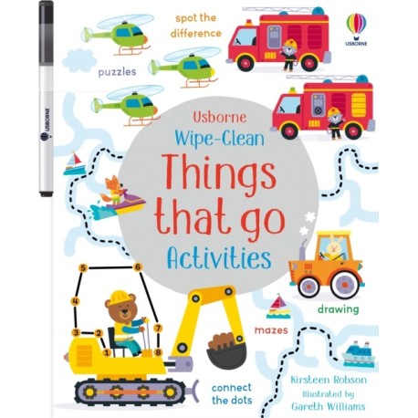 Wipe-Clean Things That Go Activities