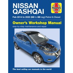 Nissan Qashqai Petrol & Diesel (Feb '14-'20) 63 to 69