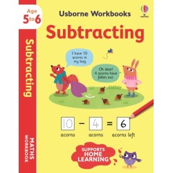 Usborne Workbooks Subtracting 5-6