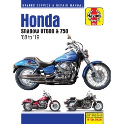 Honda Shadow VT600 & 750 (88-19): - Model History - Pre-Ride Checks - Wiring Diagrams - Tools and Workshop Tips