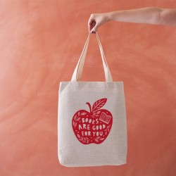 Books are good for you - Literary Tote Bag