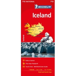 Iceland - - Michelin National Map 750