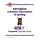 KS1 English Year 1 Grammar, Punctuation & Spelling Targeted Question Book (with Answers)